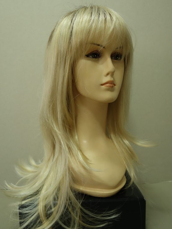 Długa peruka różne odcienie blondu