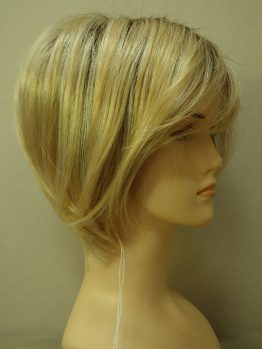 Krótka peruka różne odcienie blondu