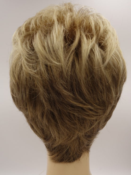 Krótka peruka złoty blond