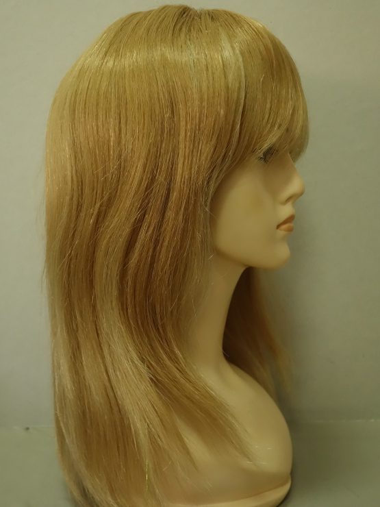 Długa naturalna peruka w kolorze blond