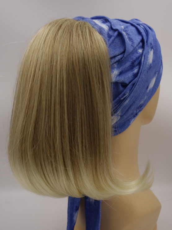 Włosy na opasce - blond, długie, proste