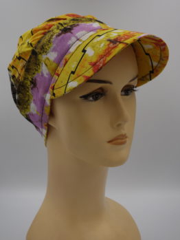 Słoneczna modna czapka z daszkiem