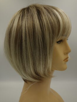 Blond krótka peruka w stylu boba